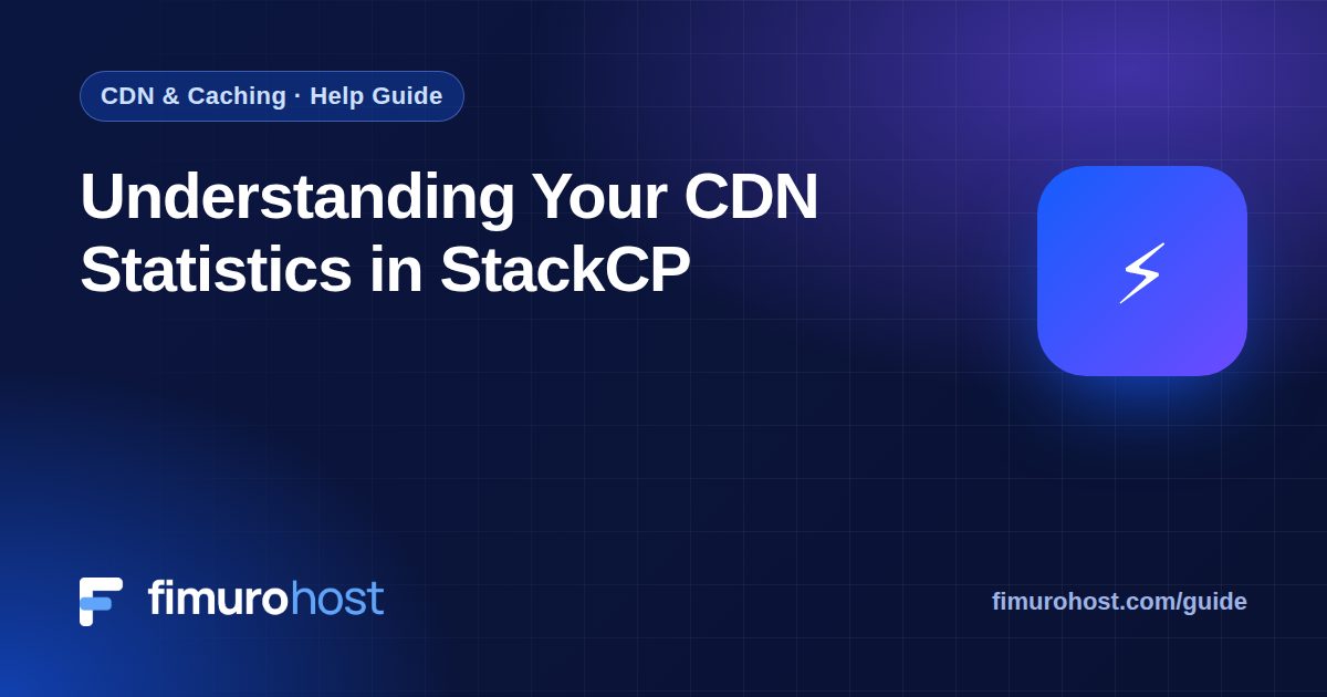 Understanding Your CDN Statistics in StackCP